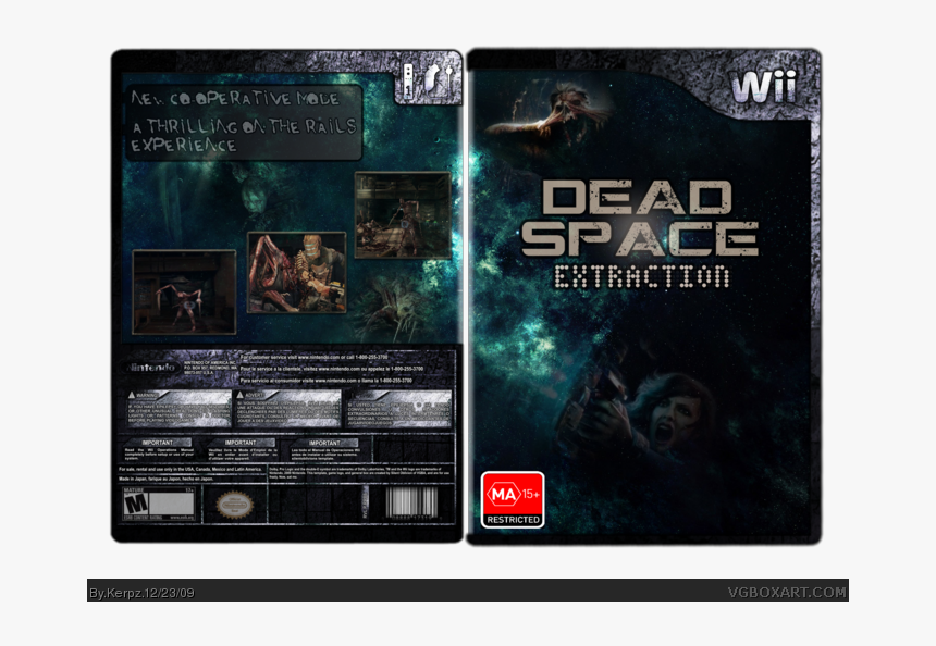 Dead Space Extraction Box Art Cover - Pc Game, HD Png Download, Free Download