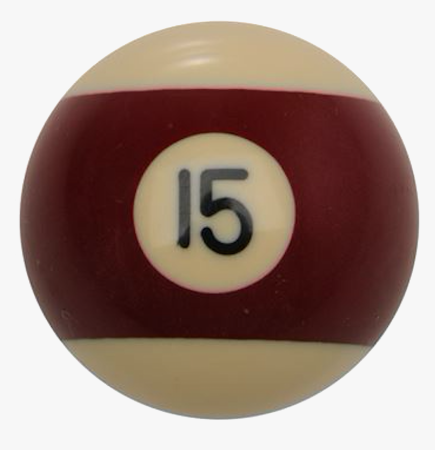 15 Pool Ball Transparent, HD Png Download, Free Download