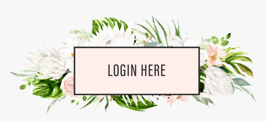 Log In Button Stylized - Bride, HD Png Download, Free Download