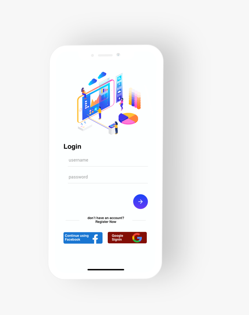 Ui Login Android With Code, HD Png Download, Free Download