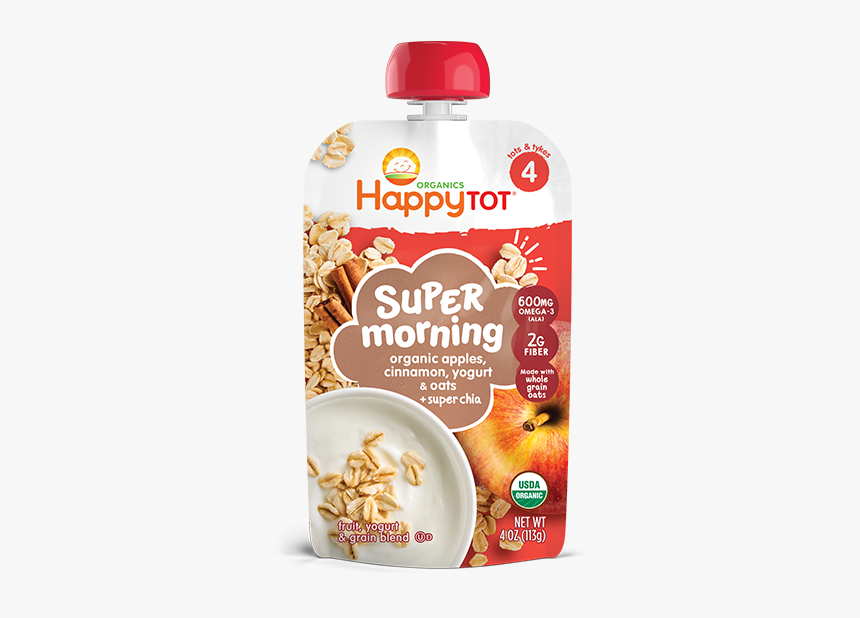 Apples, Cinnamon, Yogurt & Oats"
 Class="fotorama Img - Happy Tot Super Morning, HD Png Download, Free Download