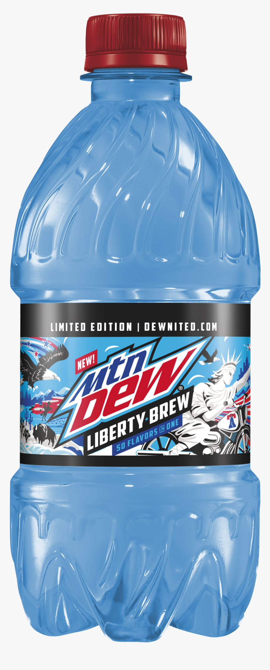 Mountain Dew Bottle Png, Transparent Png, Free Download