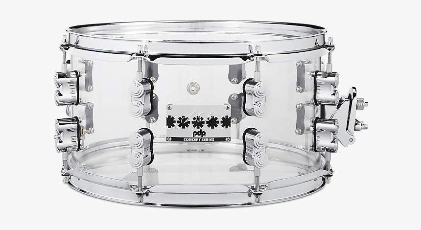 Pdp Chad Smith Signature Acrylic Snare Drum - Pdp Acrylic Snare Chad Smith, HD Png Download, Free Download