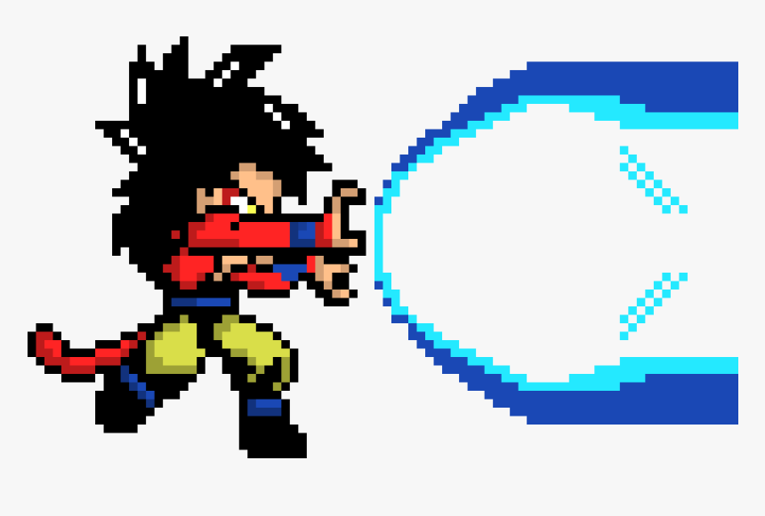 Dibujos Pixelados De Goku, HD Png Download, Free Download