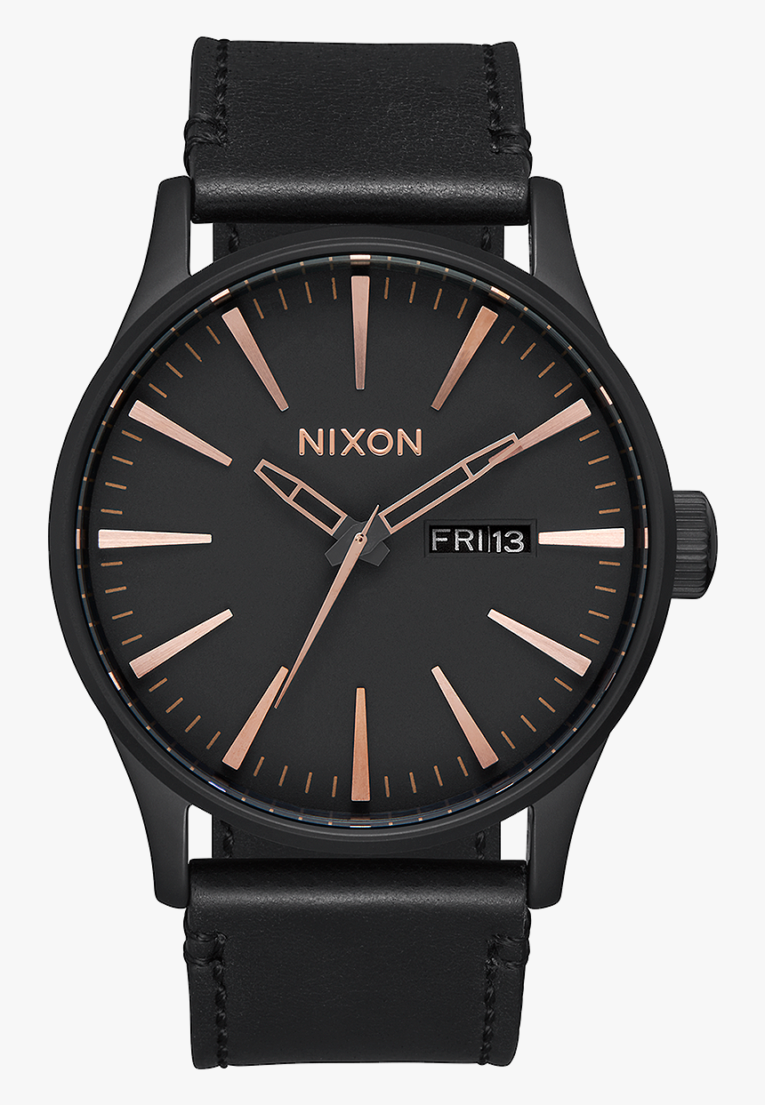 Nixon Sentry Ss Black And Gold, HD Png Download, Free Download