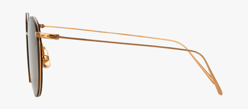 Foster Oval Sunglasses In Rose Gold - Brass, HD Png Download, Free Download