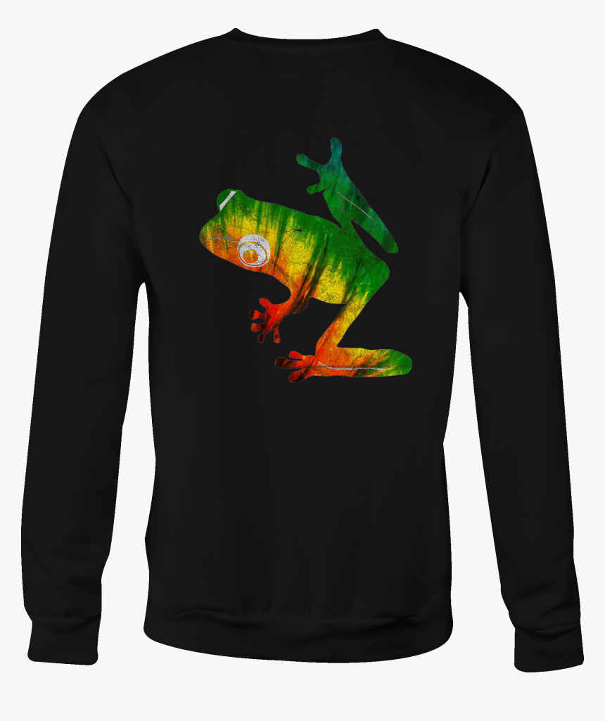 Crewneck Sweatshirt Tie Dye Tree Frog Shirt For Men - Myrtle Beach Shirt Png, Transparent Png, Free Download