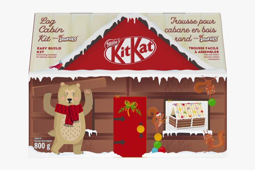 Kit Kat Log Cabin, HD Png Download, Free Download