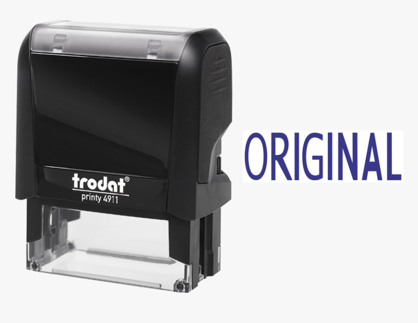 Trodat® Printy 4911 Self-inking Message Stamp Original - Self Inking Stamps Transparent Background, HD Png Download, Free Download