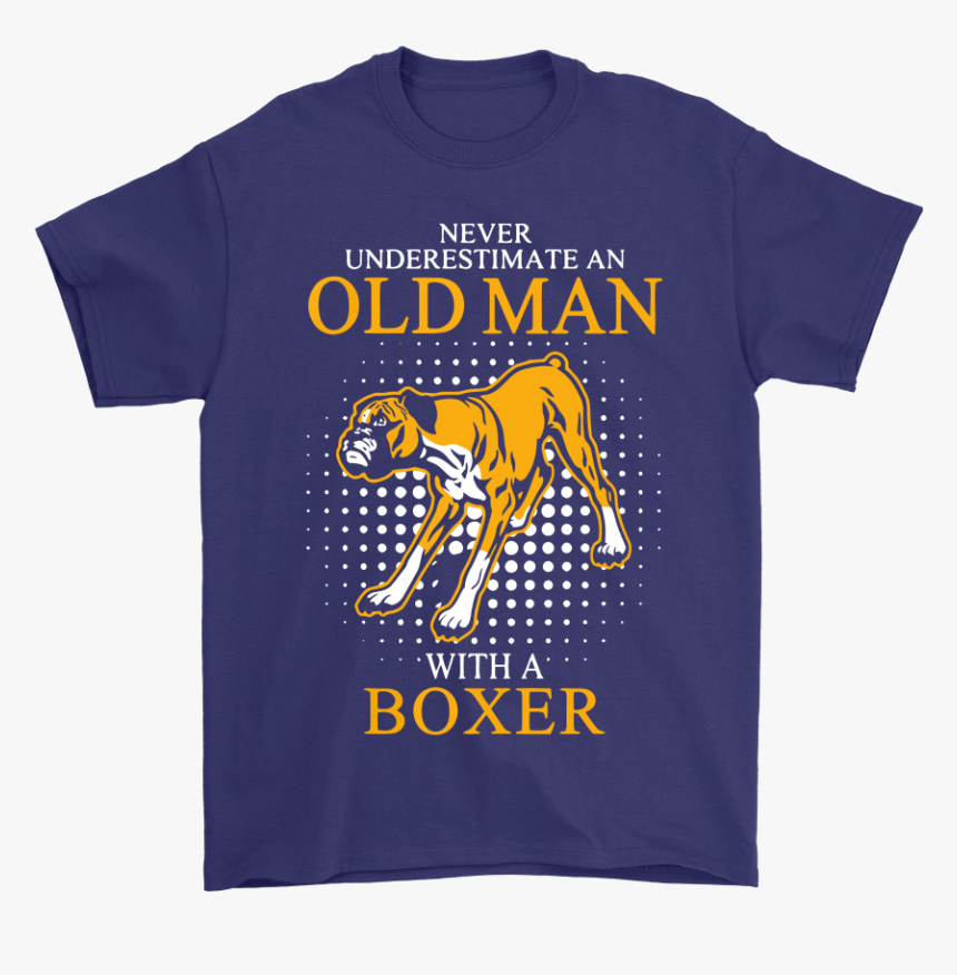 Never Underestimate An Old Man With A Boxer Dog Shirts - Never Underestimate An Old Man With A Jeep, HD Png Download, Free Download