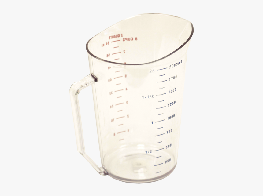 2 Qts Measuring Cup - Jug, HD Png Download, Free Download