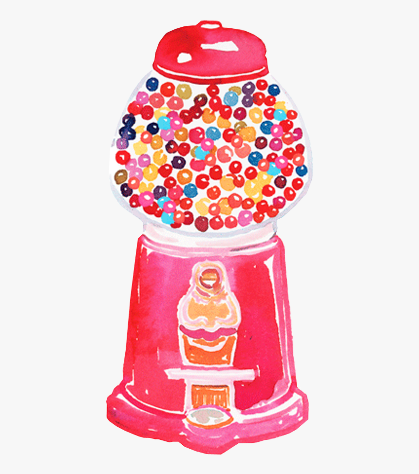 Watercolor Gumball Machine, HD Png Download, Free Download