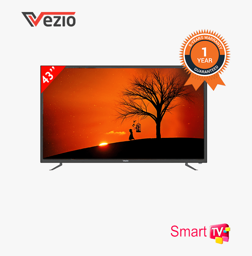 Vezio 43 Inch Android Smart Full Hd Led Tv - Smart Tv, HD Png Download, Free Download