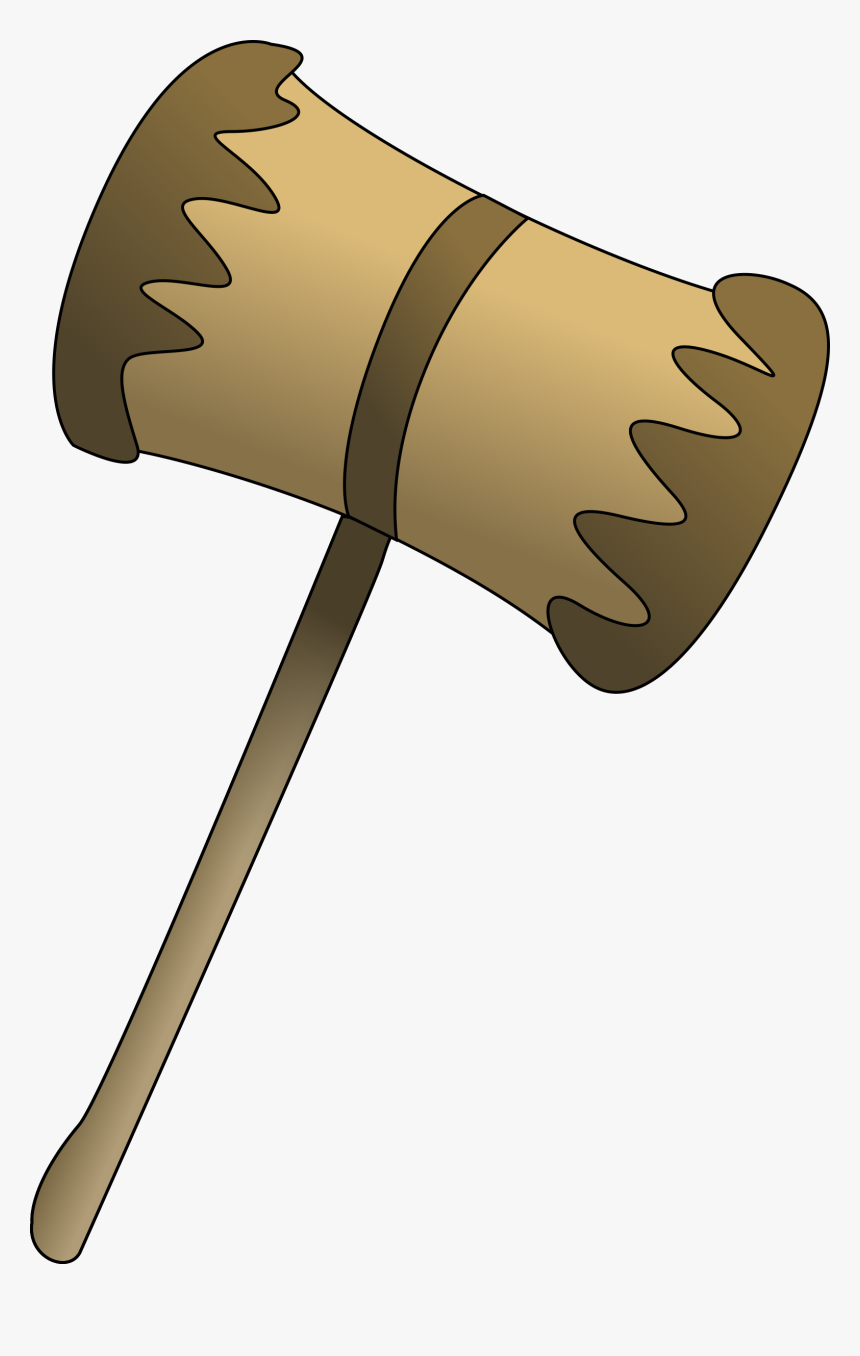 Mallet Hammer Gavel Clip Art - Mallet Clipart, HD Png Download, Free Download