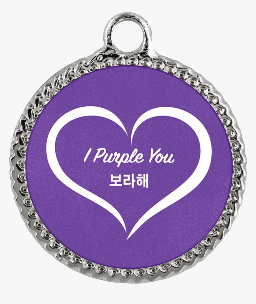 I Purple You 보라해 Luxury Necklace"
 Data-zoom="//cdn - Purple You Necklace, HD Png Download, Free Download