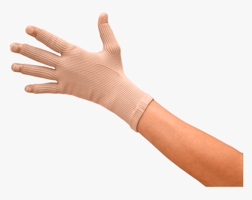 Seamless Full Finger Compression Gloves, HD Png Download, Free Download