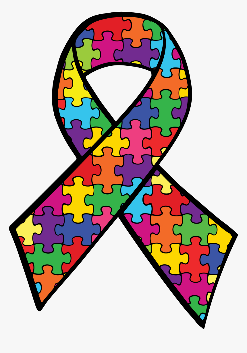 Autism Awareness Ribbon, HD Png Download, Free Download