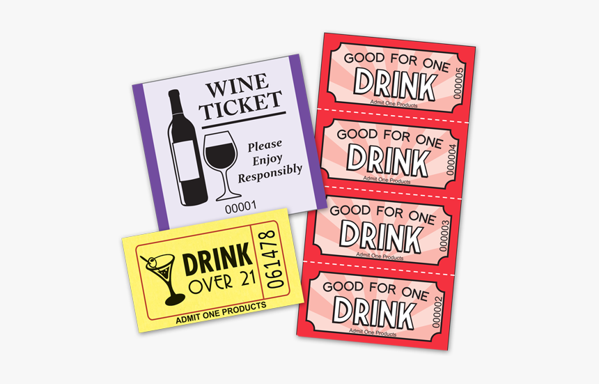 Drink Tickets - Poster, HD Png Download, Free Download