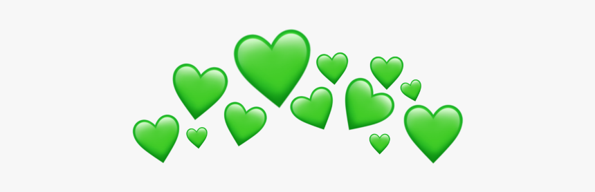 #heart #green #headband #greenheart #greenheadband - Heart, HD Png Download, Free Download