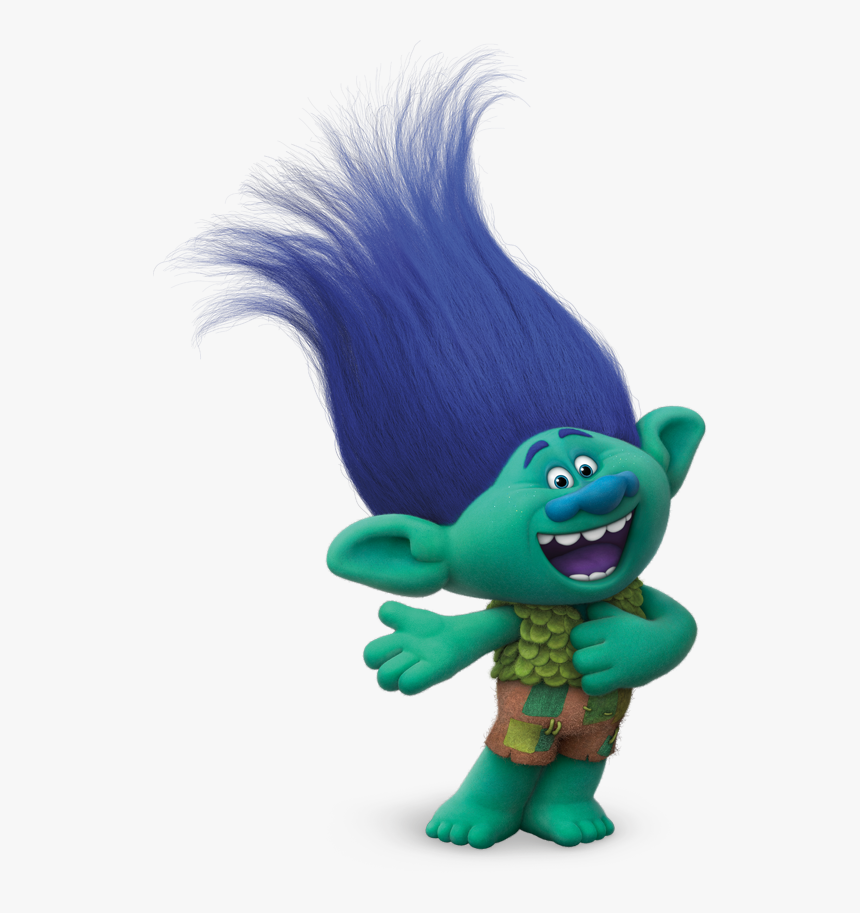 Trolls Branch Happy Png, Transparent Png, Free Download