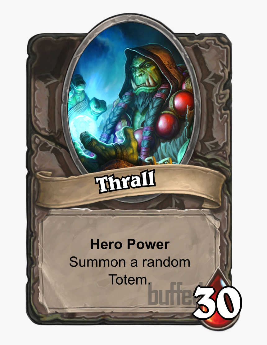 Thrall Png , Png Download - Hearthstone Blut Des Uralten, Transparent Png, Free Download