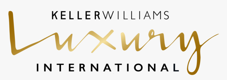 Kw Luxuryinternational Logo Rgb K-gold - Calligraphy, HD Png Download, Free Download