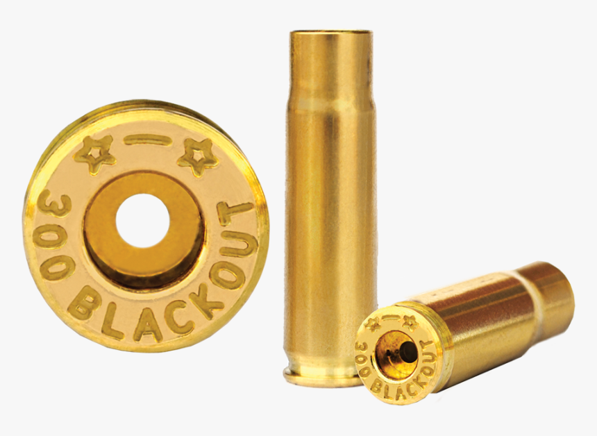 Bullet Casing Png - Starline 300 Aac Blackout Brass, Transparent Png, Free Download