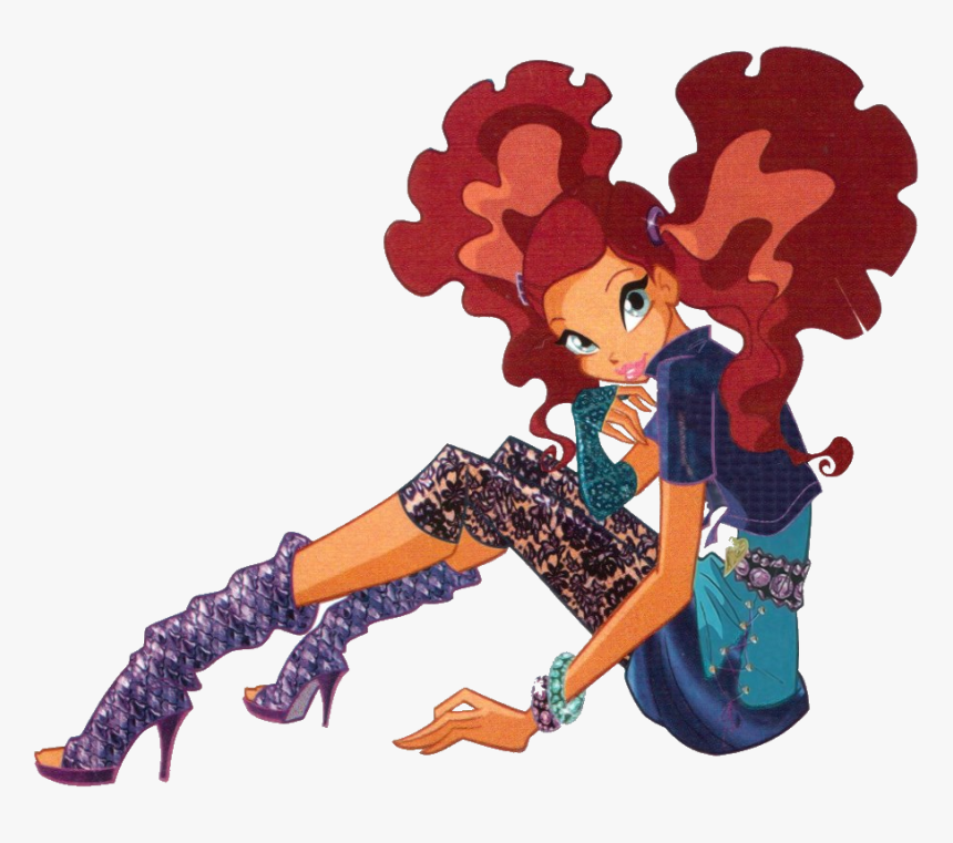 Layla Rockstar Png By Hazmanot-azarim - Winx Club Rock Layla, Transparent Png, Free Download