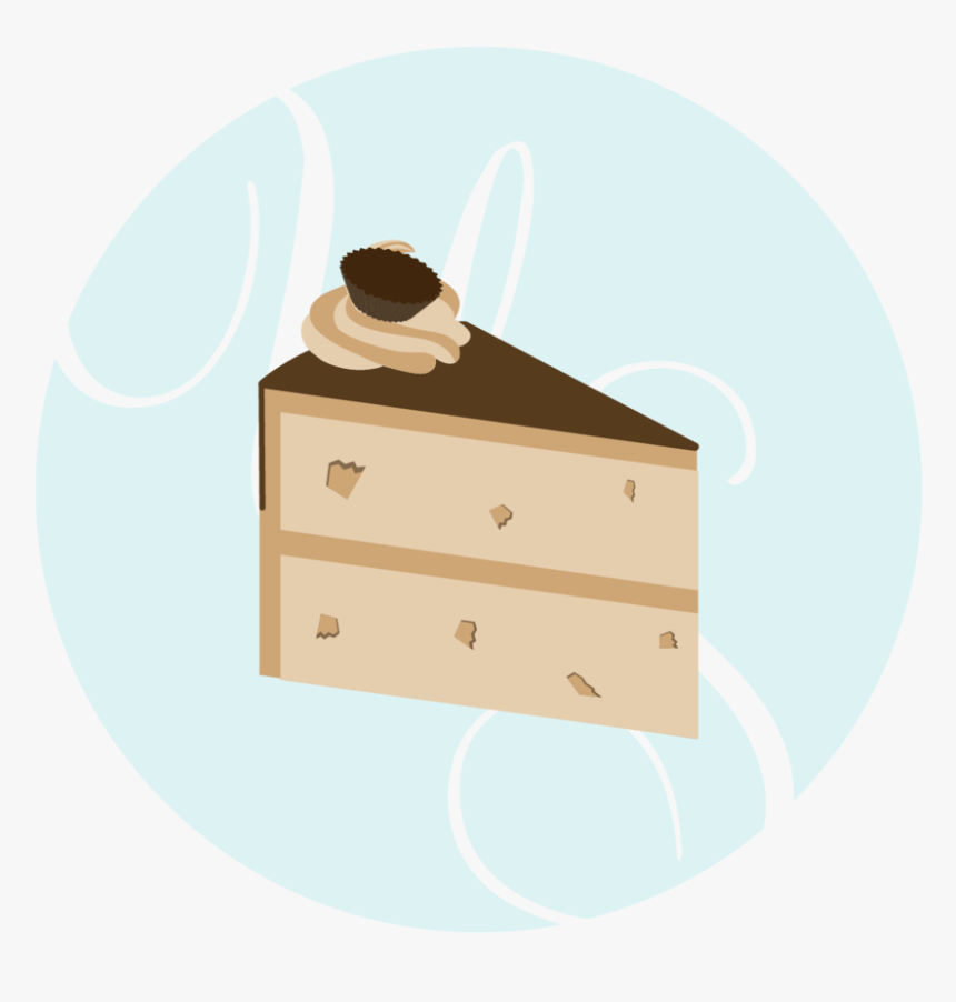 Cake Graphic Peanut Butter Cup, HD Png Download, Free Download
