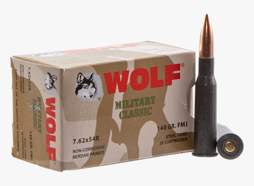 Wolf Military Ammo - Wolf Ammo, HD Png Download, Free Download