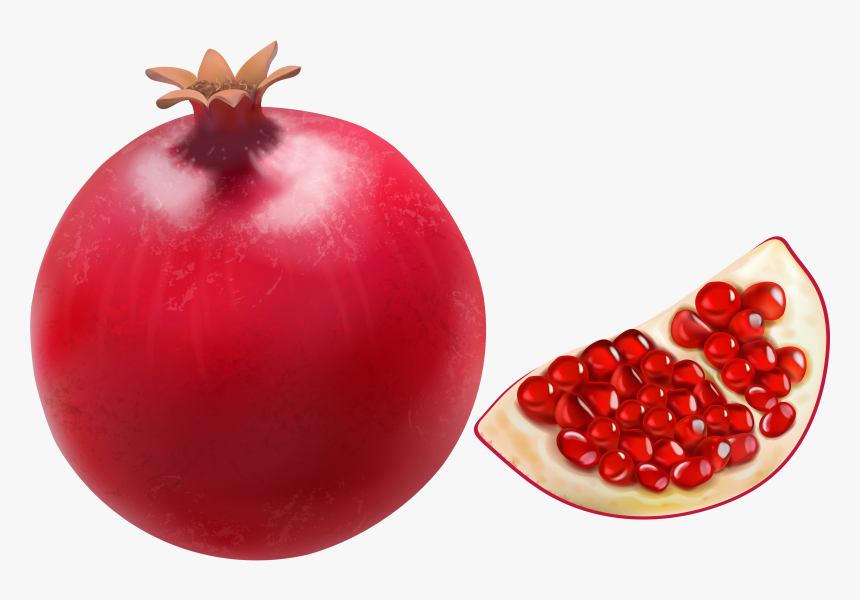 Clipart Pomegranate Clip Art Free Stock Pomegranate - Clipart Image Of Pomegranate, HD Png Download, Free Download