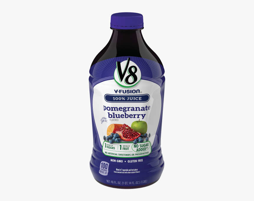 V8 Fusion Pomegranate Blueberry, HD Png Download, Free Download