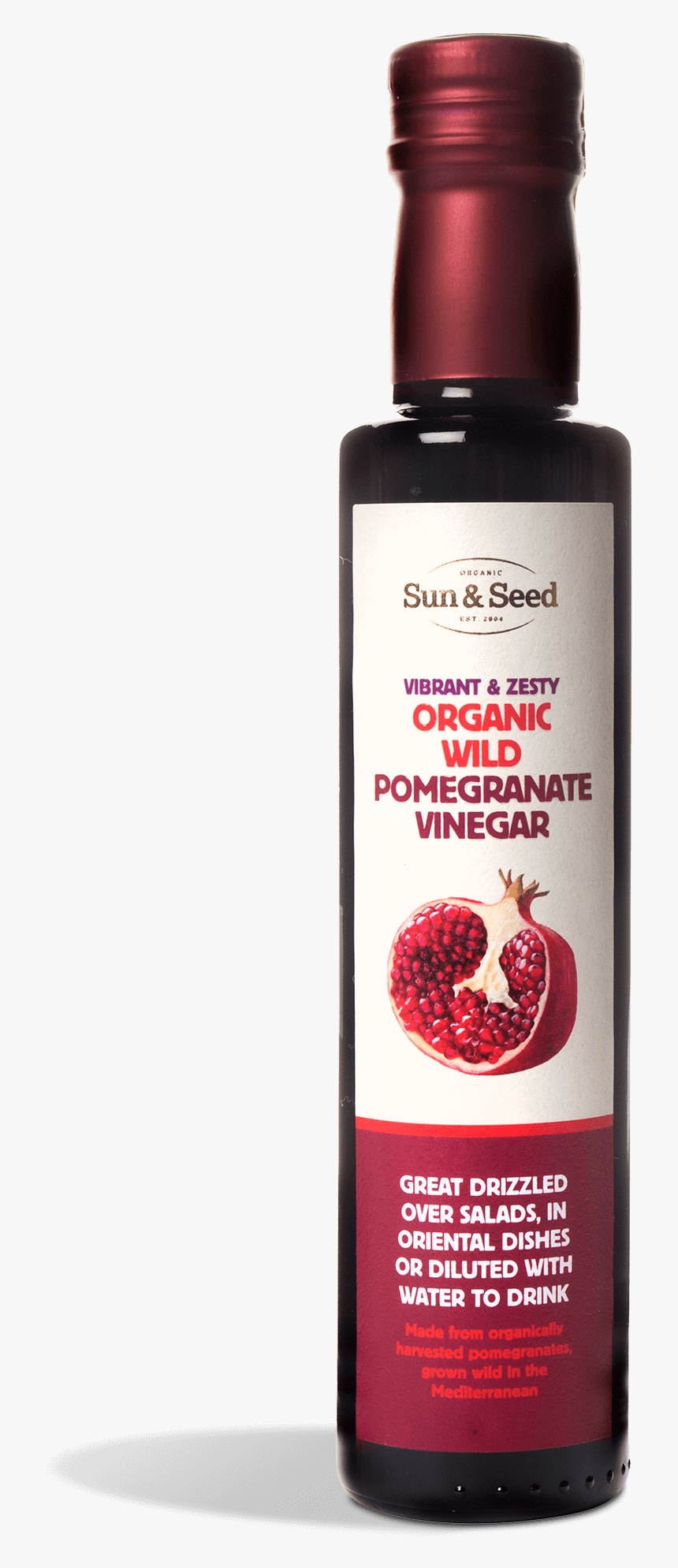 11 Pome Vin - Sun & Seeds Pomegranate Vinegar, HD Png Download, Free Download