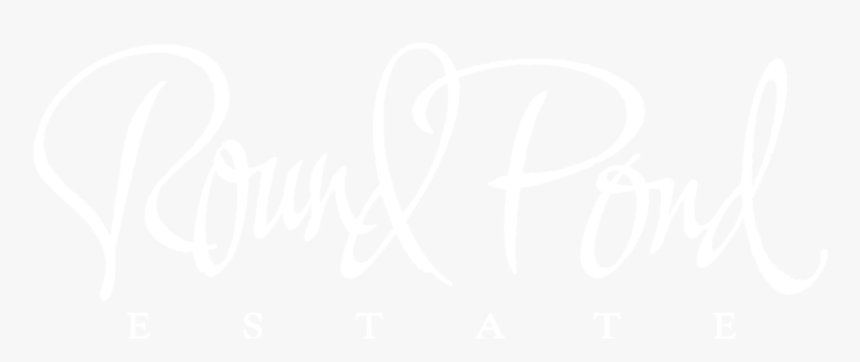 Round Pond Estate - Calligraphy, HD Png Download, Free Download