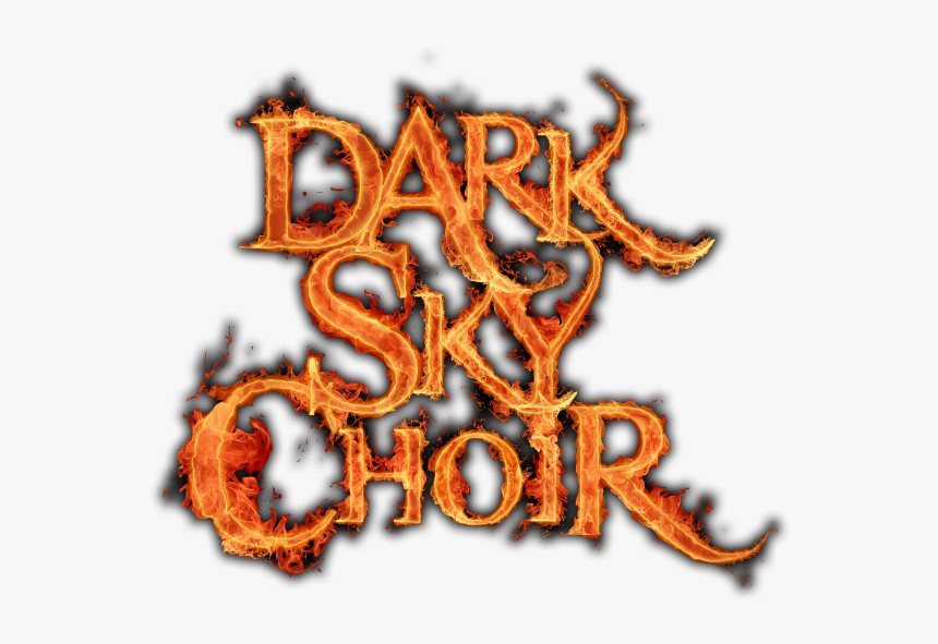 Dark Sky Choir - Fire Letter C, HD Png Download, Free Download