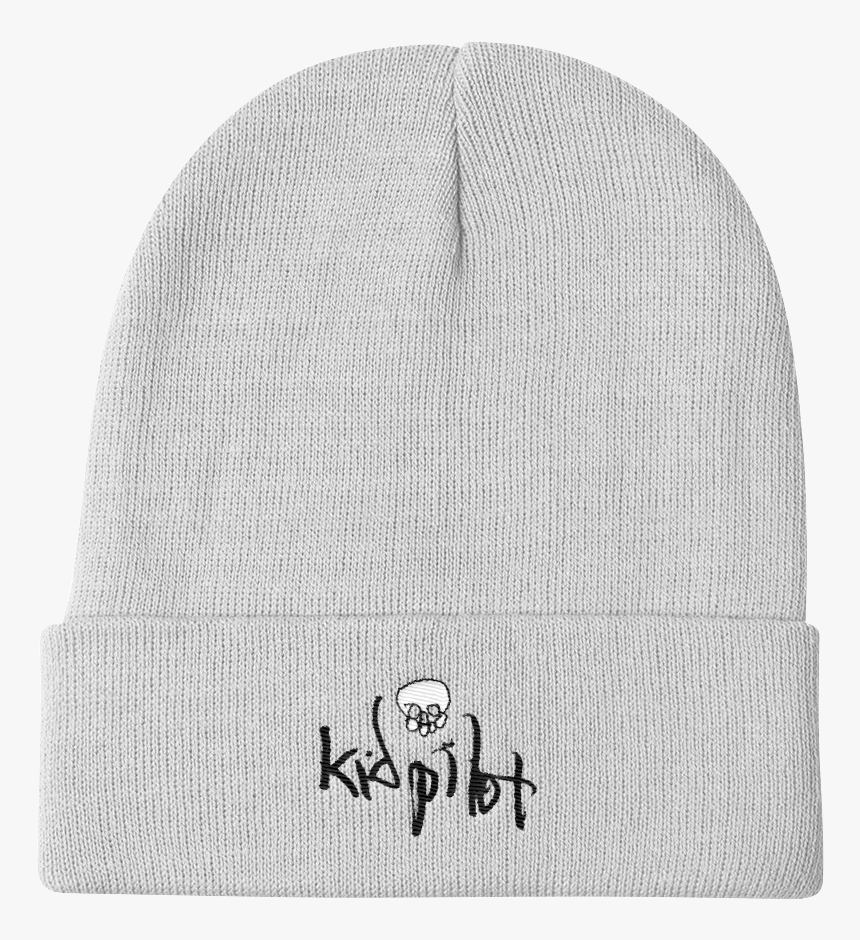 Kid Pilot Quad Toque In White - White Beanies, HD Png Download, Free Download