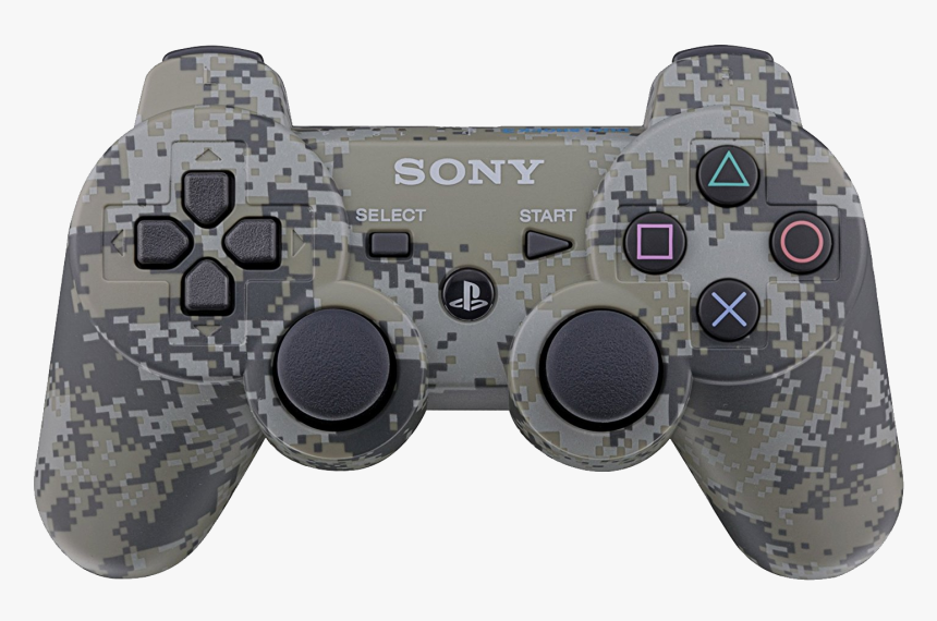 Playstation 3 Camo Controller, HD Png Download, Free Download