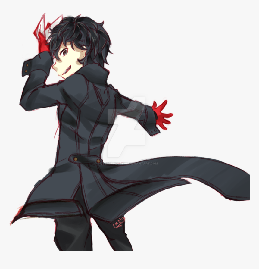 Persona 5 Joker Png - Anime Persona 5 Joker, Transparent Png, Free Download