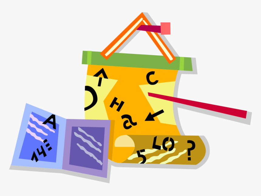 Vector Illustration Of School Classroom Topographical, HD Png Download, Free Download