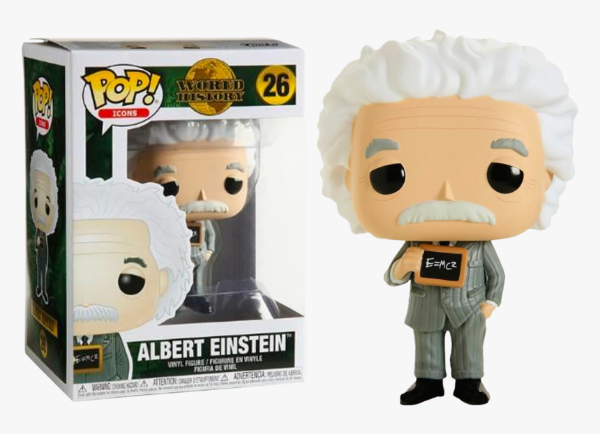 Funko Pop Vinyl Figurine Albert Einstein Historical - Funko Pop Albert Einstein, HD Png Download, Free Download