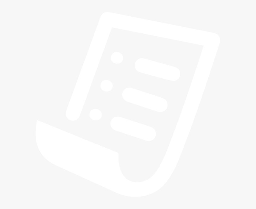 White Purchase Order Icon, HD Png Download, Free Download