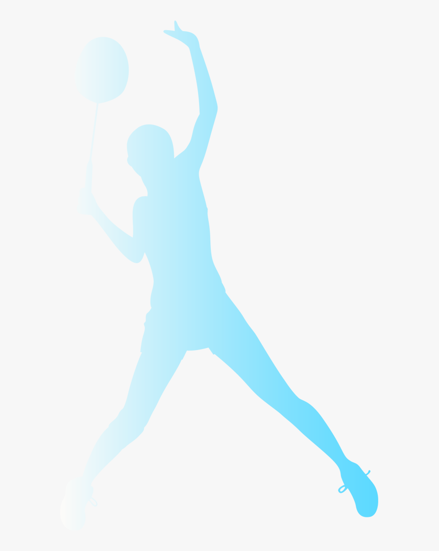 Illustration Badminton Silhouette Computer Icons - バドミントン シルエット フリー 素材, HD Png Download, Free Download