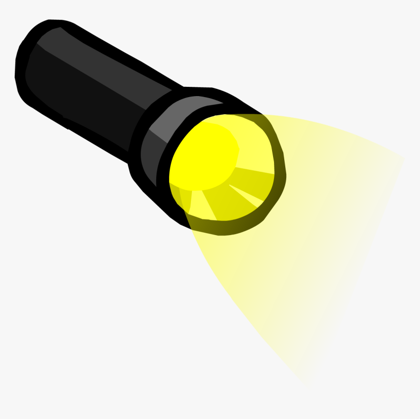 Flashlight Transparent Clip Art - Flashlight Cartoon Png, Png Download, Free Download