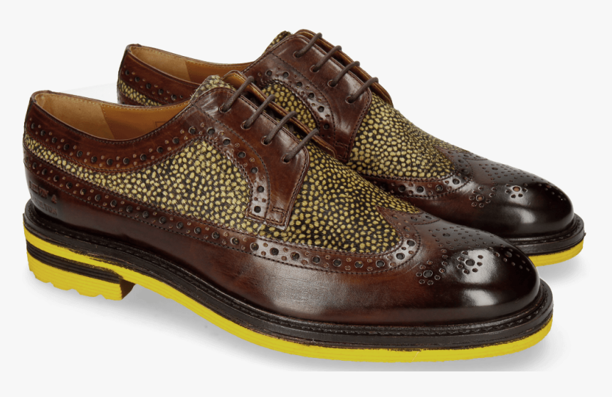 Derby Shoes Trevor 10 Mid Brown Hairon Halftone New - Melvin & Hamilton, HD Png Download, Free Download