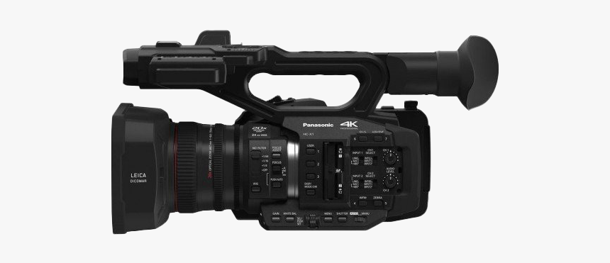 Panasonic Video Camera Recorder Png Hd Image - Panasonic Hc X1, Transparent Png, Free Download