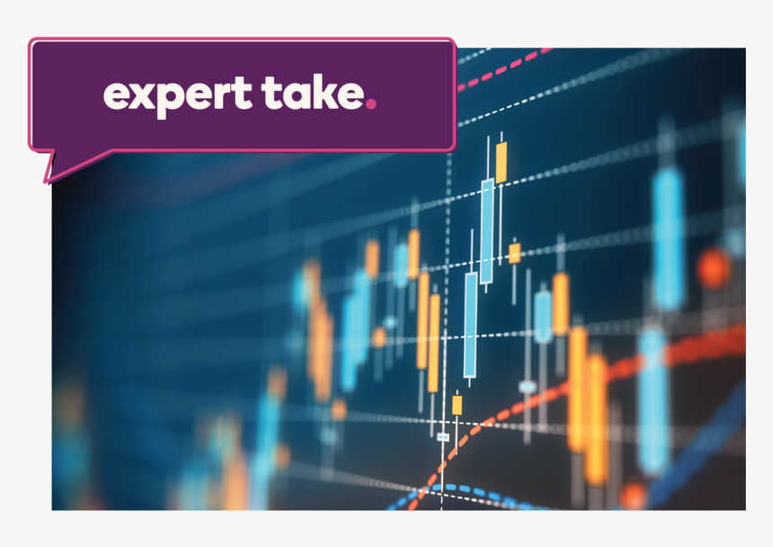 Expert Take Heading With Stock Graph - Media Expert, HD Png Download, Free Download
