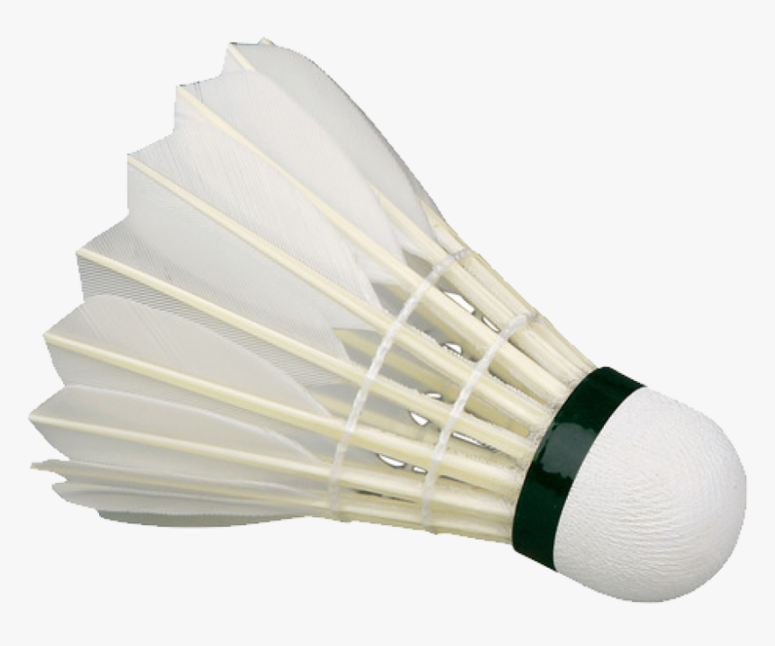 White Shuttlecock / Featherball Png Image - Badminton Equipment And Facilities, Transparent Png, Free Download