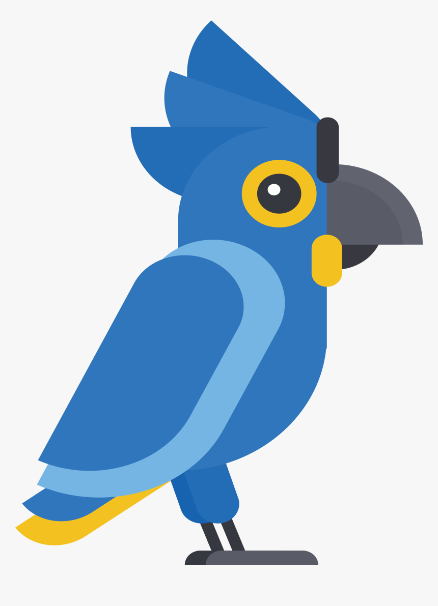 Cintiq Drawing Parrot - Draw A Parrot In Cartoon, HD Png Download, Free Download