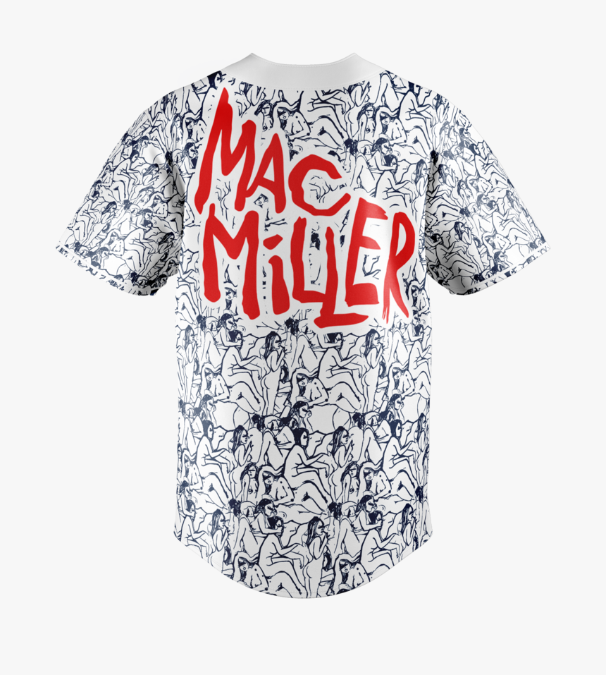 Mac Miller Baseball Jersey 02a - Active Shirt, HD Png Download, Free Download
