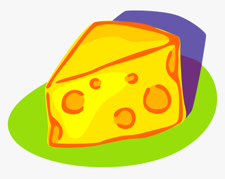 Vector Illustration Of Savoury Swiss Emmental Cheese - Pictures, HD Png Download, Free Download